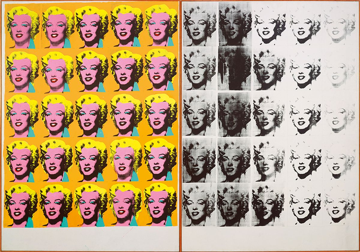 Andy Warhol's Marilyn Diptych (1962) Tate, London; purchased 1980 © The Andy Warhol Foundation for the Visual Arts, Inc. / Artists Rights Society (ARS) New York