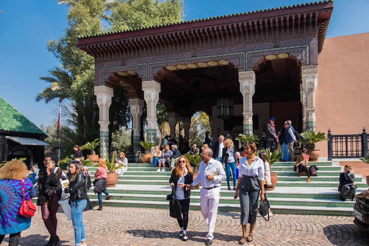 The first 1-54 Contemporary African Art Fair in Marrakech opened at La Mamounia hotel last week 1-54