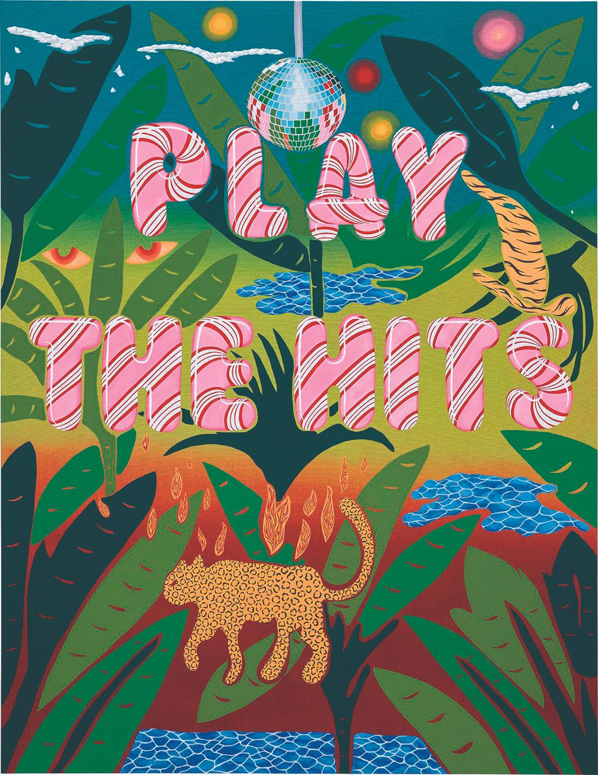Hot ticket: Untitled (Play the Hits) (2021) by Joel Mesler, who turned from dealing art to making it, sold for £533,000—more than three times its low estimate—last month

© Joel Mesler