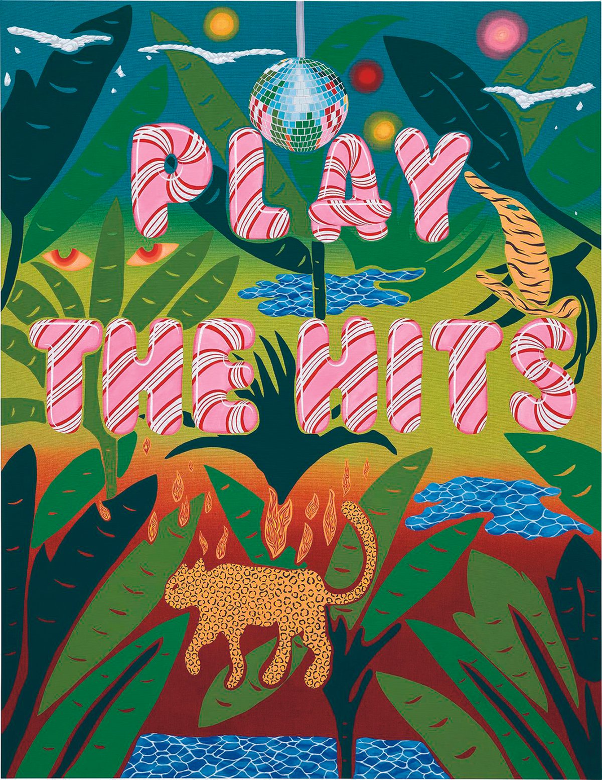 Hot ticket: Untitled (Play the Hits) (2021) by Joel Mesler, who turned from dealing art to making it, sold for £533,000—more than three times its low estimate—last month
© Joel Mesler