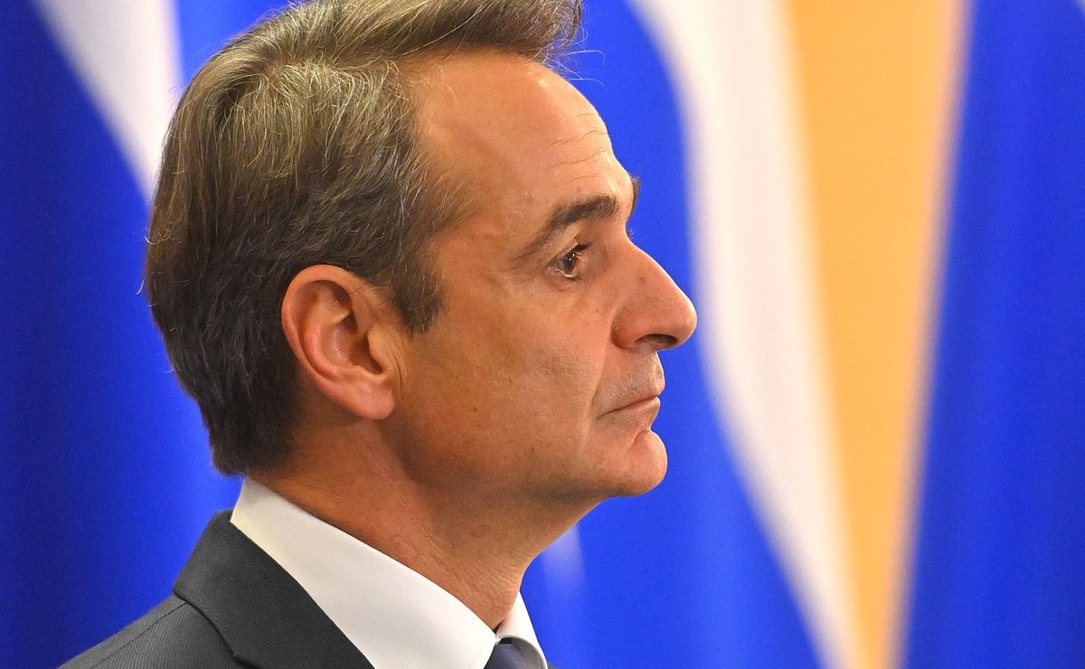 In May, Mitsotakis won the Greek general election, securing around 40% of the vote. 

Photo: Presidential Executive Office of Russia via Wikimedia Commons