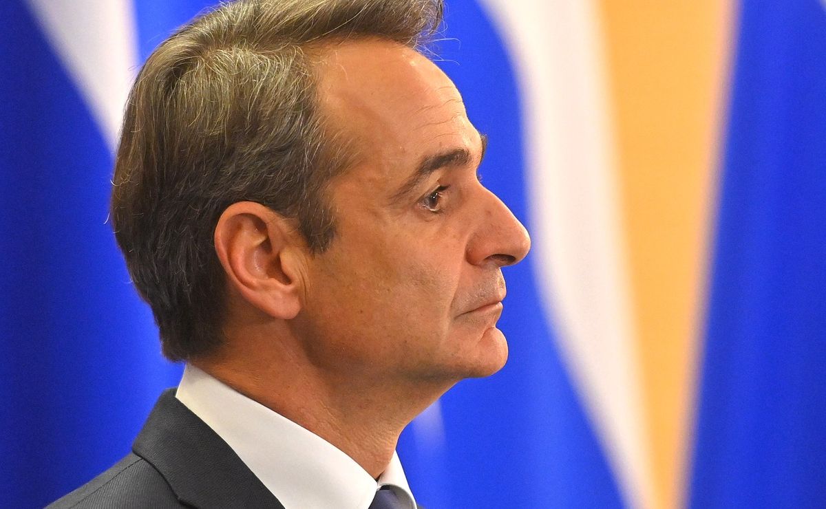 In May, Mitsotakis won the Greek general election, securing around 40% of the vote. 
Photo: Presidential Executive Office of Russia via Wikimedia Commons