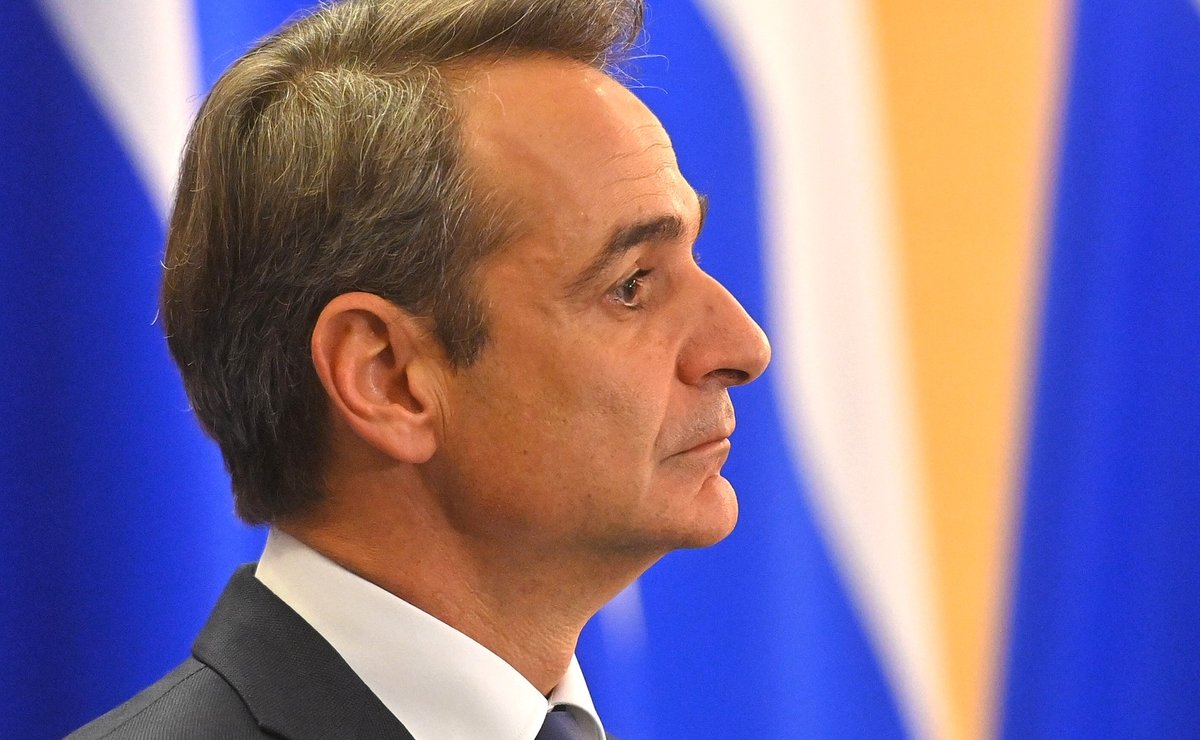 In May, Mitsotakis won the Greek general election, securing around 40% of the vote. 
Photo: Presidential Executive Office of Russia via Wikimedia Commons