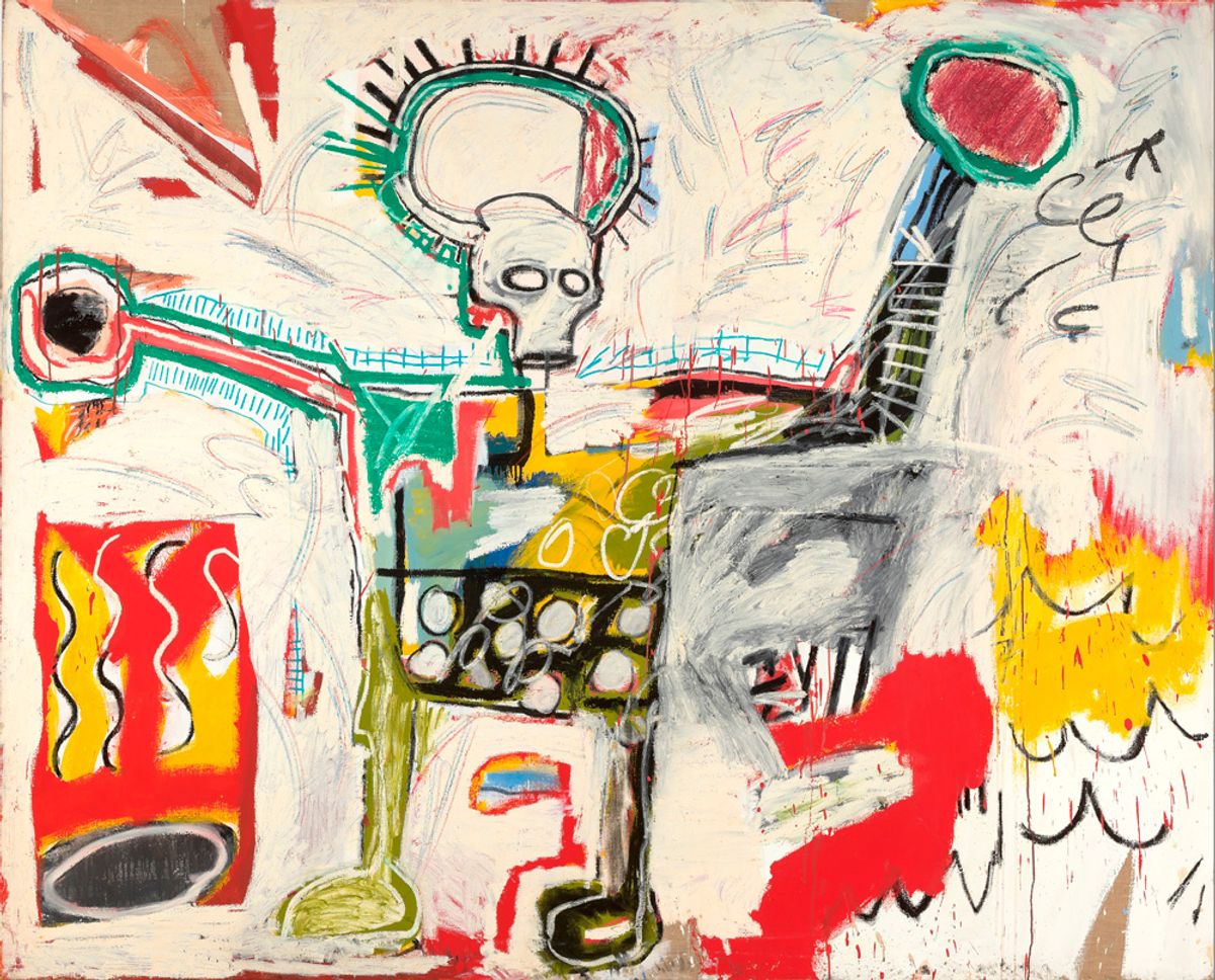 Courtesy of Museum Boijmans Van Beuningen, Rotterdam. © The Estate of Jean-Michel Basquiat. Licensed by Artestar, New York. Photo: Studio Tromp, Rotterdam