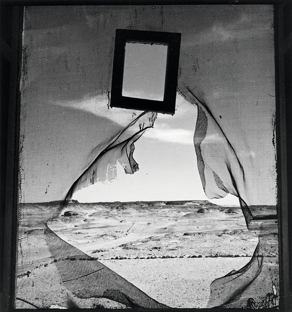 Portrait of Space, Al Bulyaweb, near Siwa, Egypt (1937); Lee Miller lived in Cairo from 1934 to 1939 © Lee Miller Archives