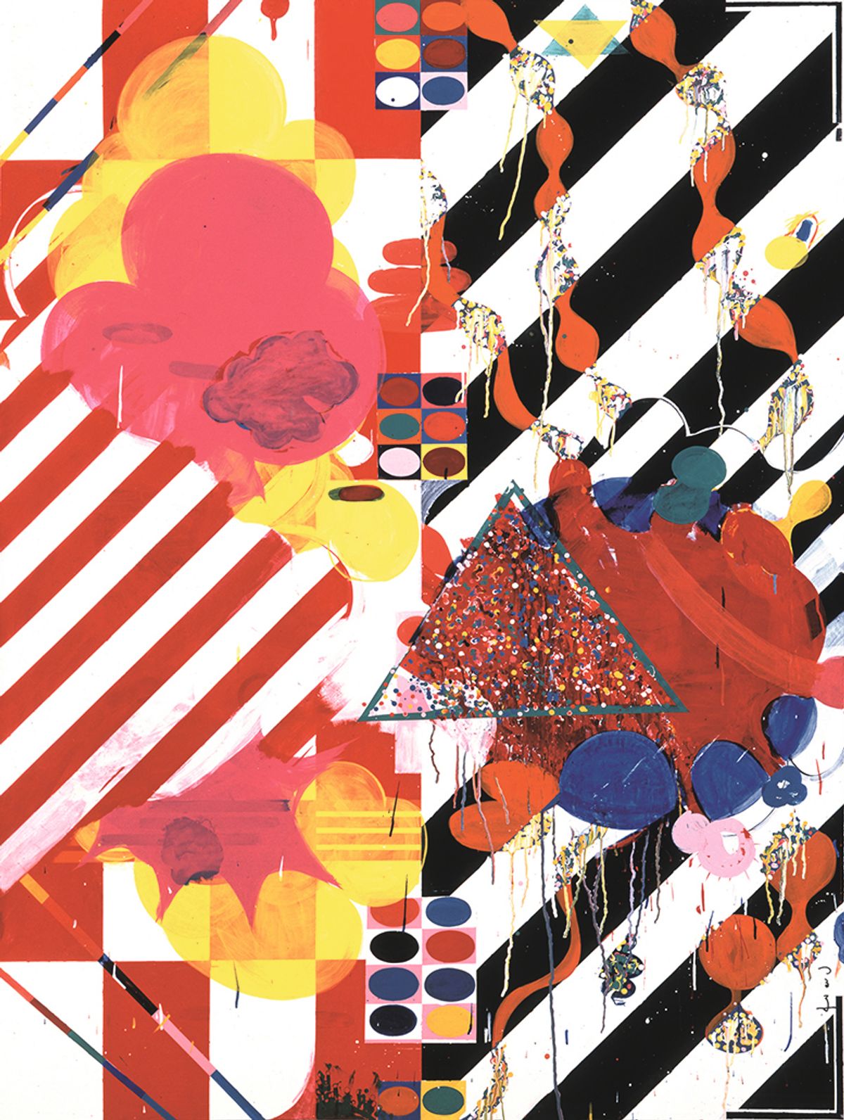 Tsuruko Yamazaki’s Work (1964) © Estate of the artist, courtesy LADS Gallery/Take Ninagawa