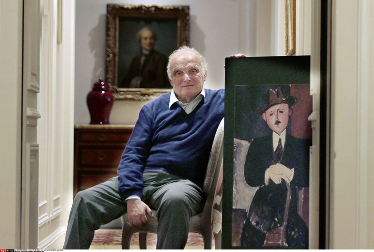 David Nahmad says that the painting he owns is different from the one that was seized by the Nazis after Oscar Stettiner fled Paris Photo: Julien de Fontenay/JDD/SIPA