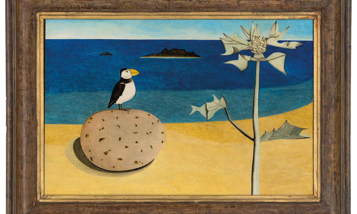 Early Freud beachscape painted on holiday with artist John Craxton—former friend, possible lover and bitter enemy—to be auctioned for £3.5m Early Freud beachscape painted on holiday with artist John Craxton—former friend, possible lover and bitter enemy—to be auctioned for £3.5m