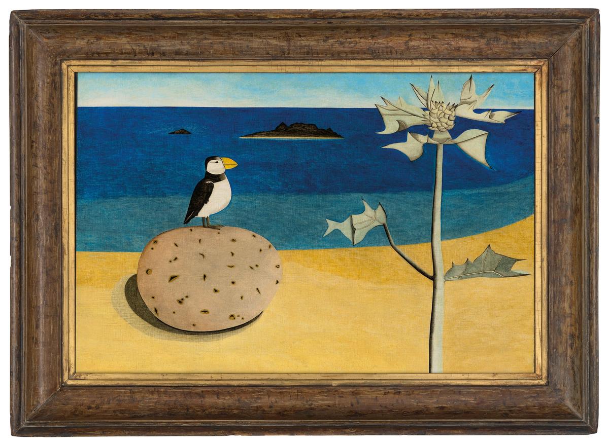 Lucian Freud's Scillionian Beachscape (1945-46)

Courtesy of Christie's 