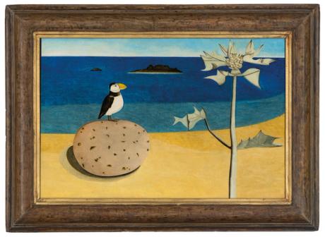  Early Freud beachscape painted on holiday with artist John Craxton—former friend, possible lover and bitter enemy—to be auctioned for £3.5m 