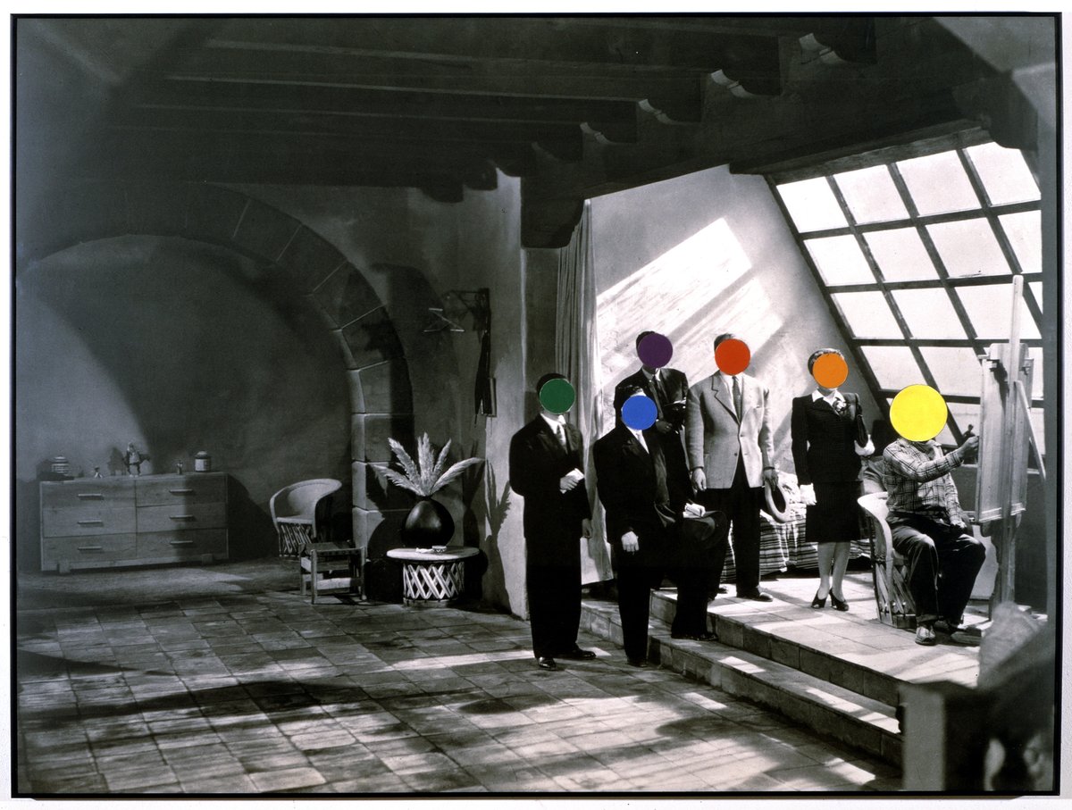 John Baldessari’s The Studio (1987) © 1987-2025 John Baldessari Family Foundation, courtesy Estate of John Baldessari; Sprüth Magers; Private Collection