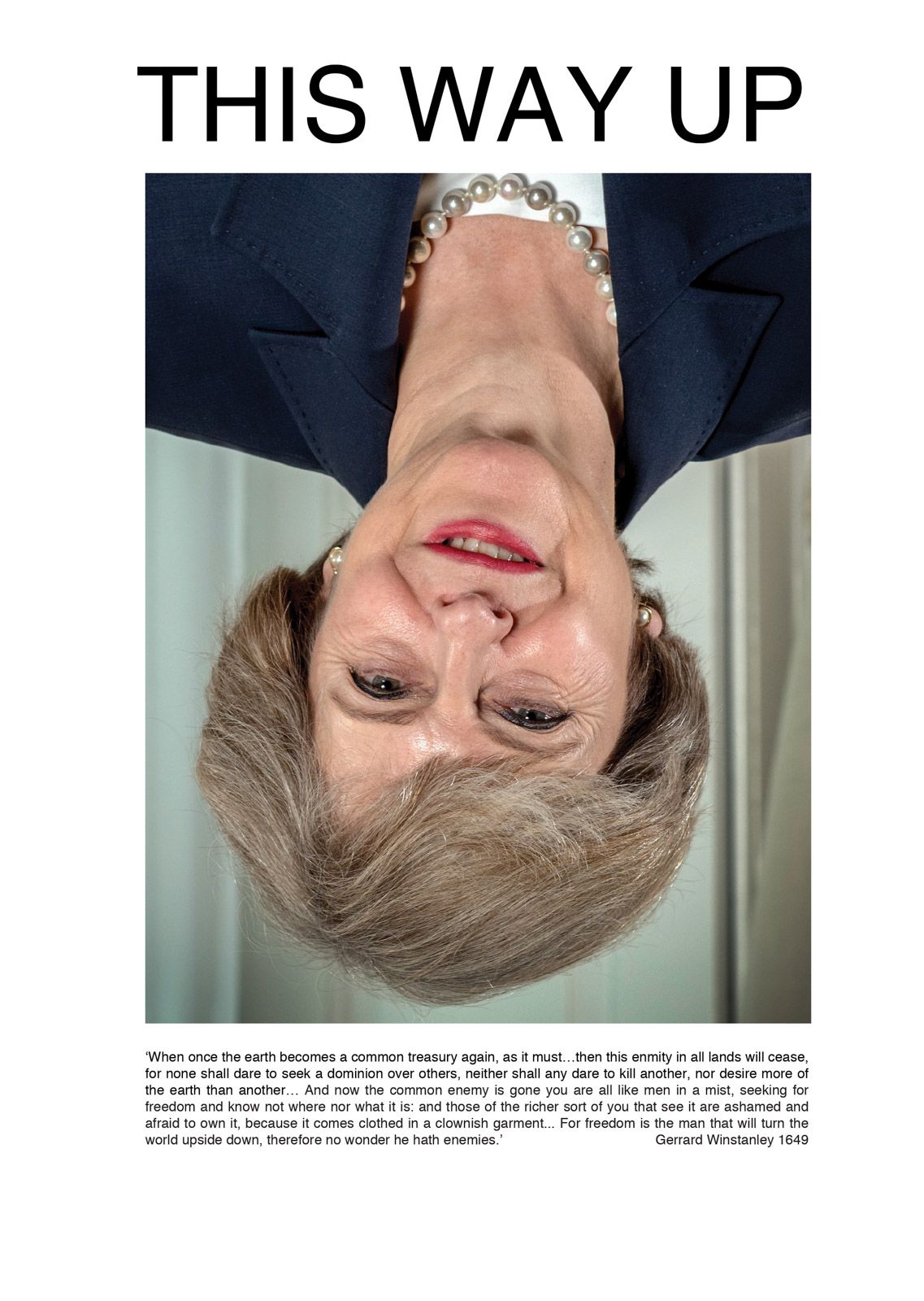 Mark Wallinger, This Way Up, 2019 © Mark Wallinger. Photo: Andrew Parsons / i-Images