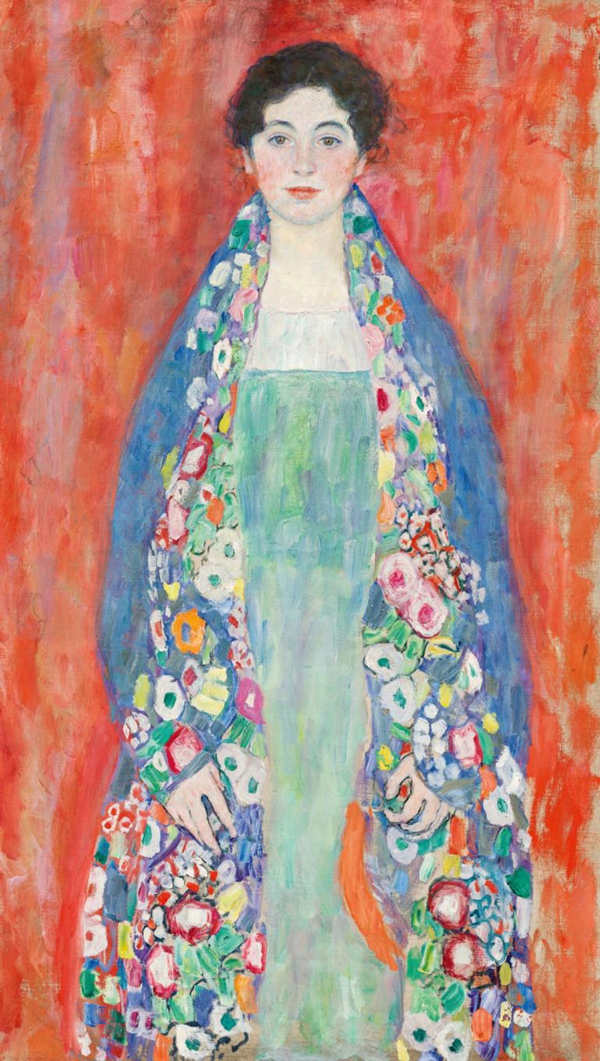 Portrait of Fräulein Lieser (1917) was found in Gustave Klimt's studio at the time of his death 
© Auktionshaus im Kinsky GmbH, Wien