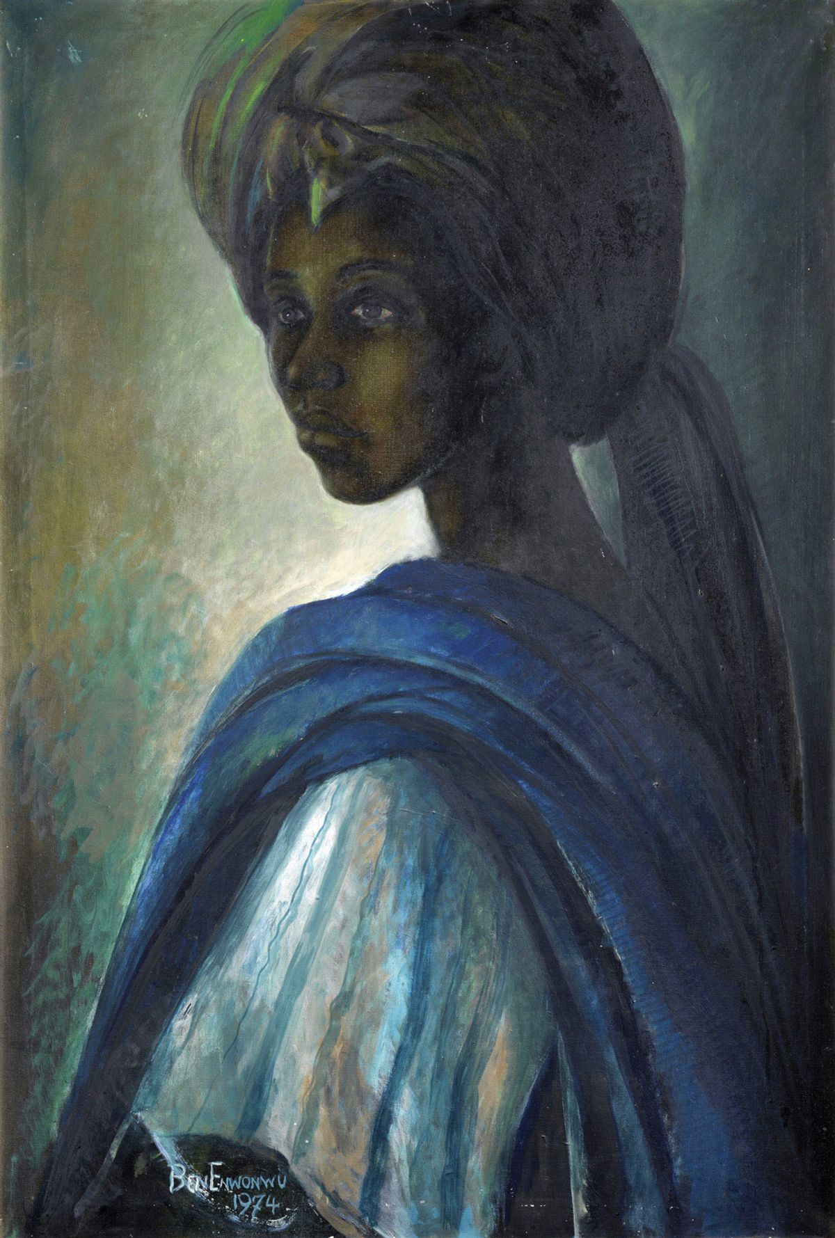 Nigerian artist Ben Enwonwu's Tutu (1974) was sold at Bonhams London for £1.2m in February 2018. The sale was livestreamed to a Lagos hotel to allow Nigerian bidders to participate Courtesy of Bonhams