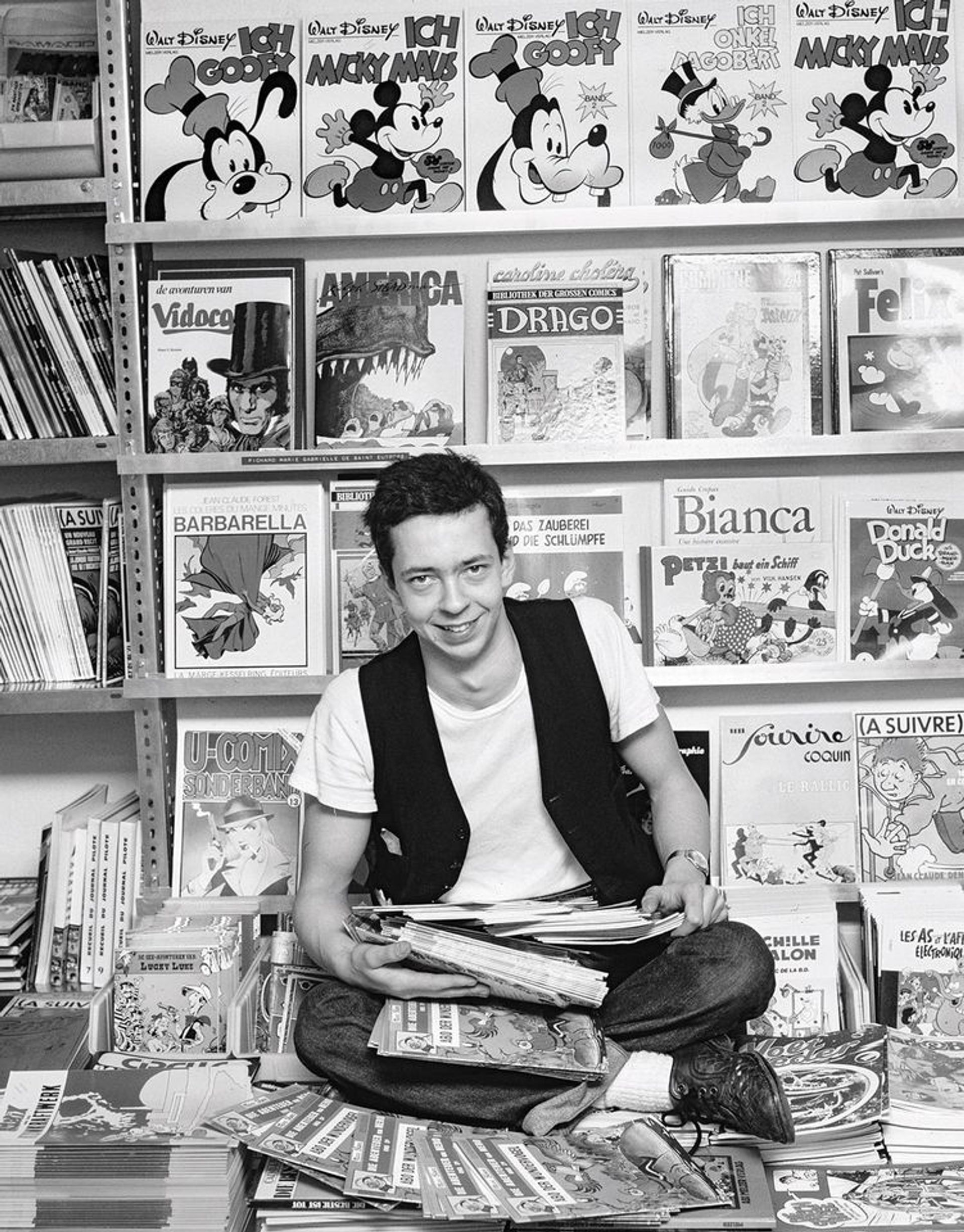 Benedikt Taschen opened his first comic book store in Cologne when he was only 18 © Taschen