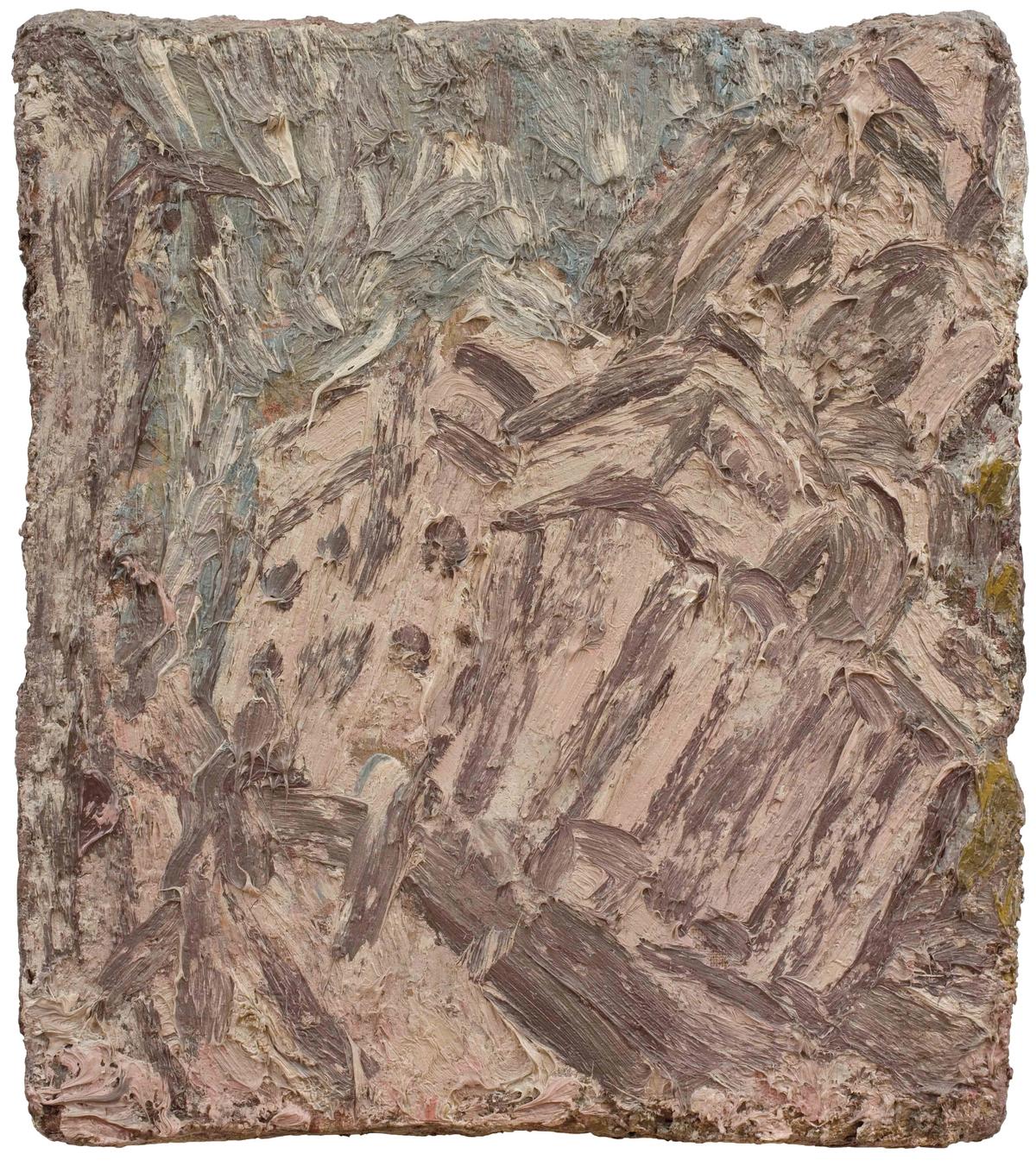 Leon Kossoff, Christ Church Spitalfields (1989) Courtesy of Piano Nobile, Robert Travers (Works of Art) Ltd.