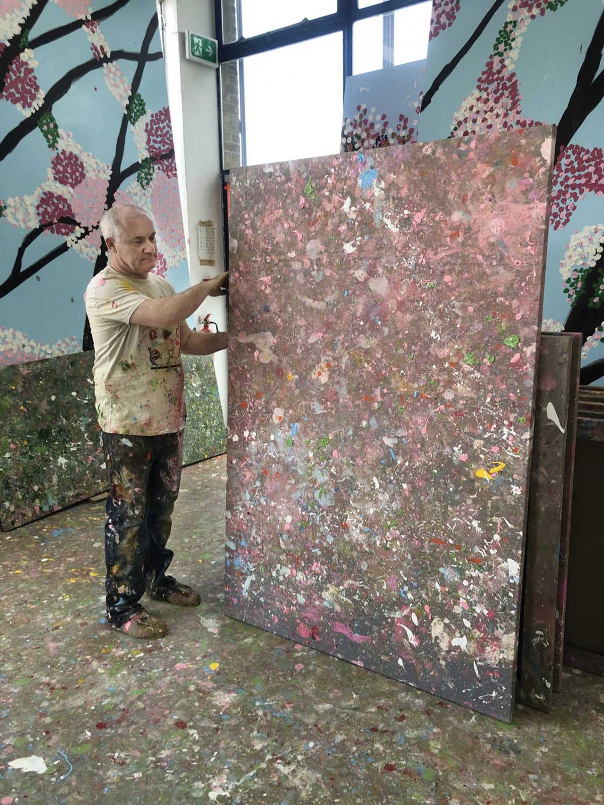 Damien Hirst’s 2019 Coast Paintings were included in Where the Land Meets the Sea, a private selling exhibition staged in partnership with Phillips
© Damien Hirst and Science Ltd. All rights reserved; DACS/Artmage 2023