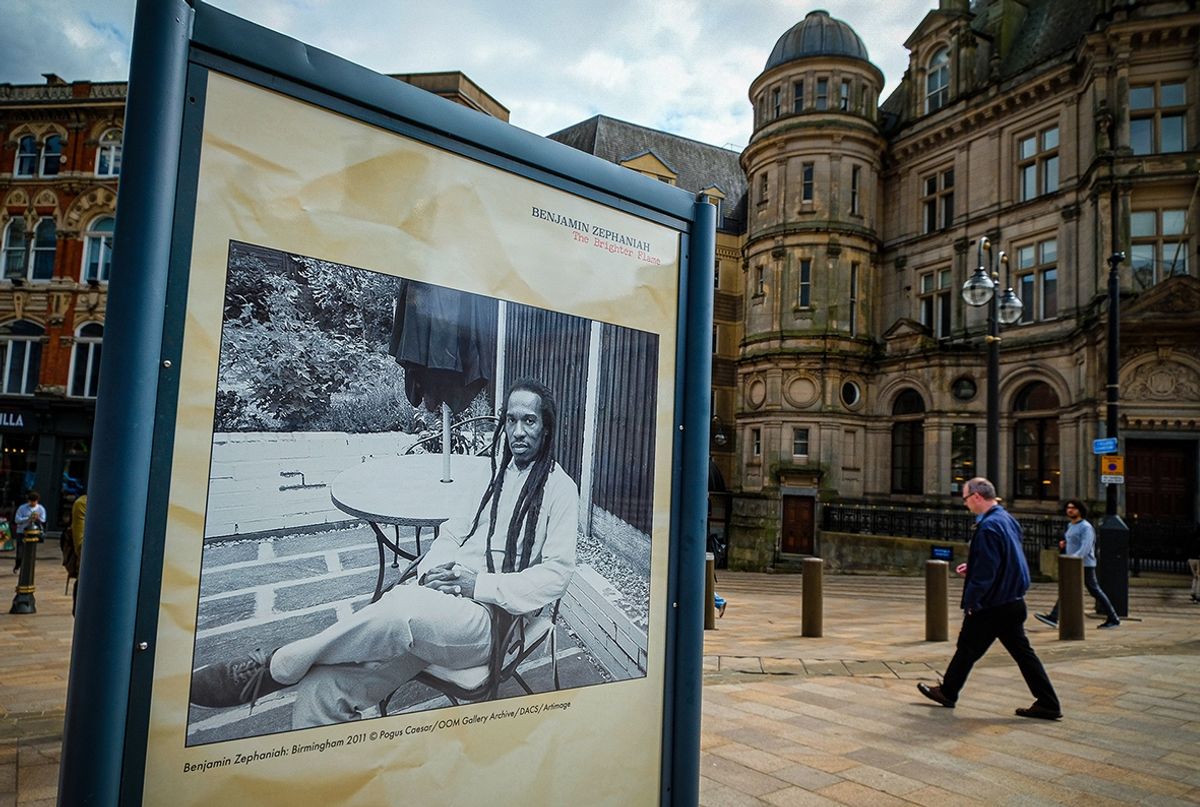 The Brighter Flame exhibition in Victoria Square, Birmingham
photo: courtesy Ruth Millington