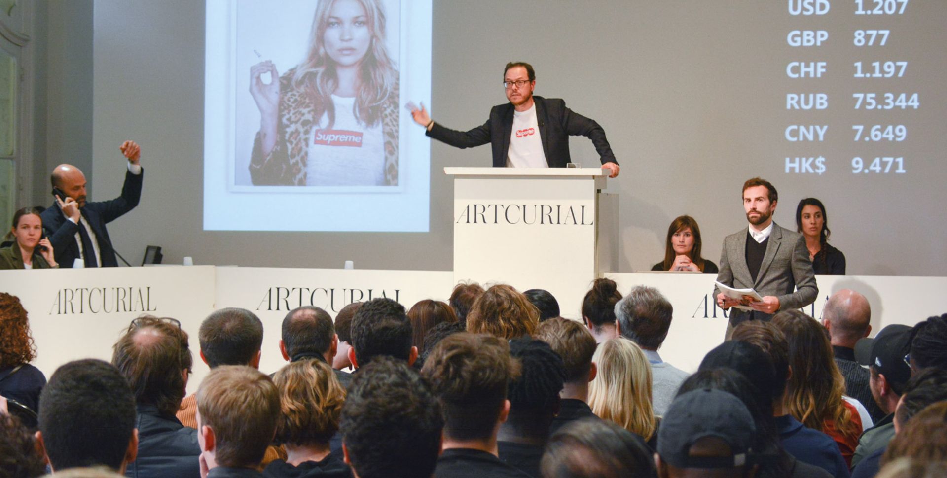 Live auctions will remain Artcurial’s core business, despite launch of a new online-only auction platform. Courtesy of Artcurial