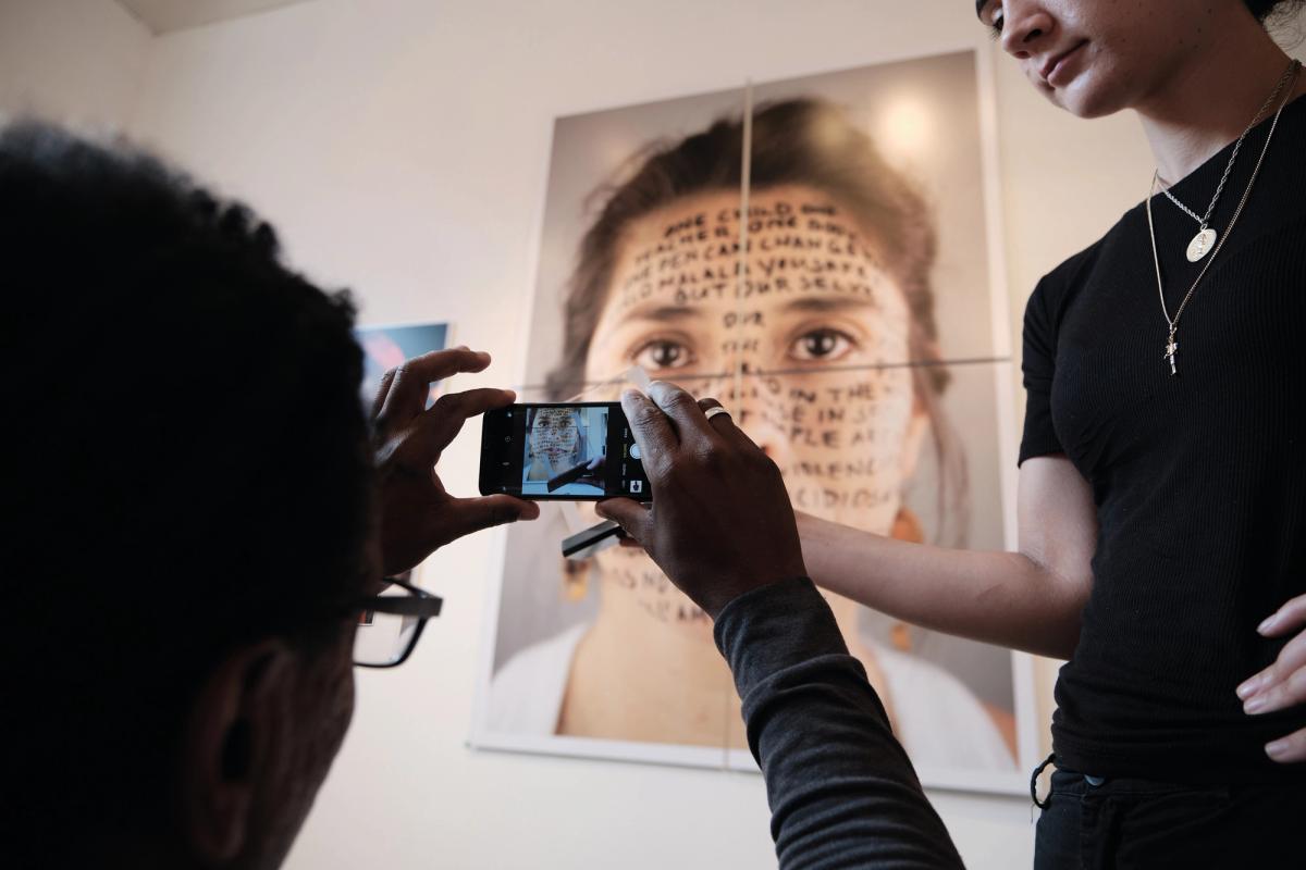 IPC ArtSpace was created by the Iris Photo Collective, which supports Black artists Rodrigo Gaya