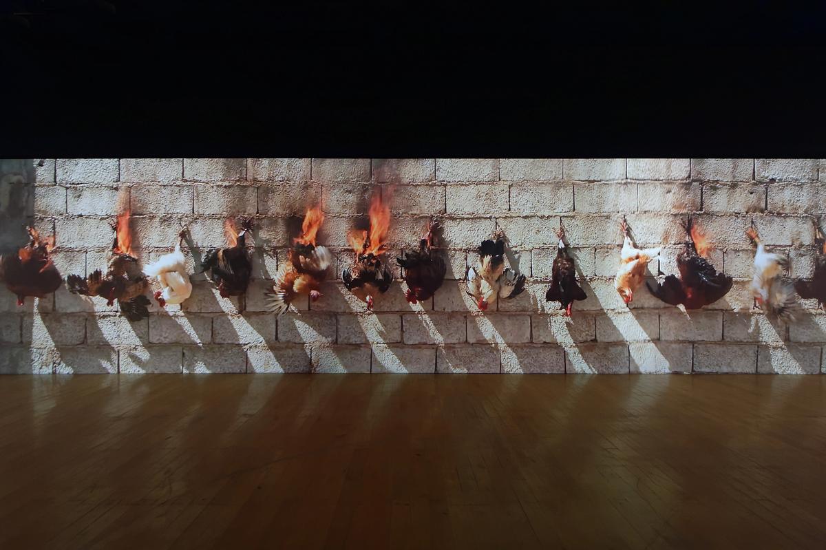 Adel Abdessemed's Printemps was pulled from a show in Lyon Mac Lyon