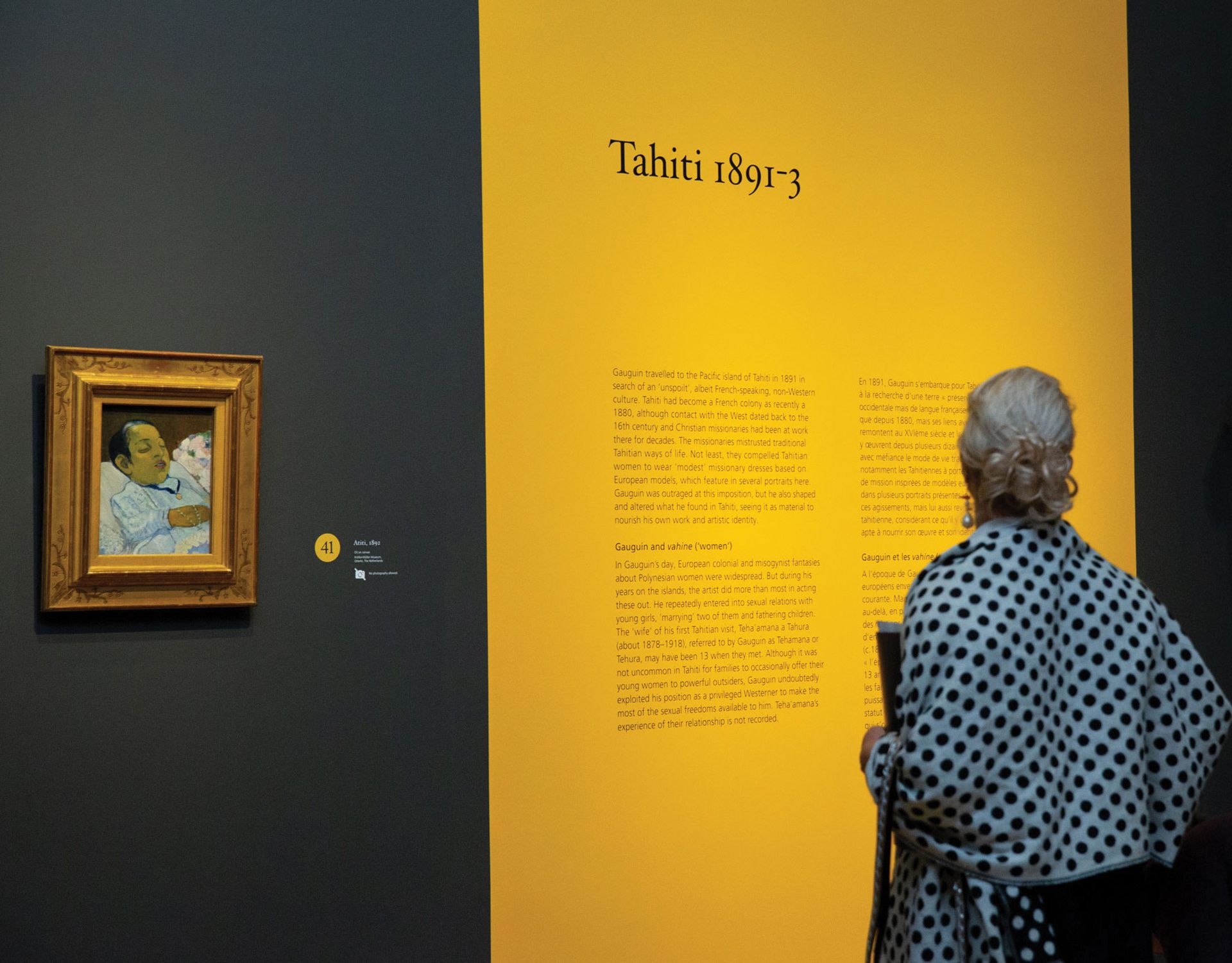 The opening of the National Gallery's Gauguin Portraits exhibition was timed to avoid the expected 31 October Brexit deadline Image: courtesy of Kröller-Müller Museum, Otterlo, photo © The National Gallery, London
