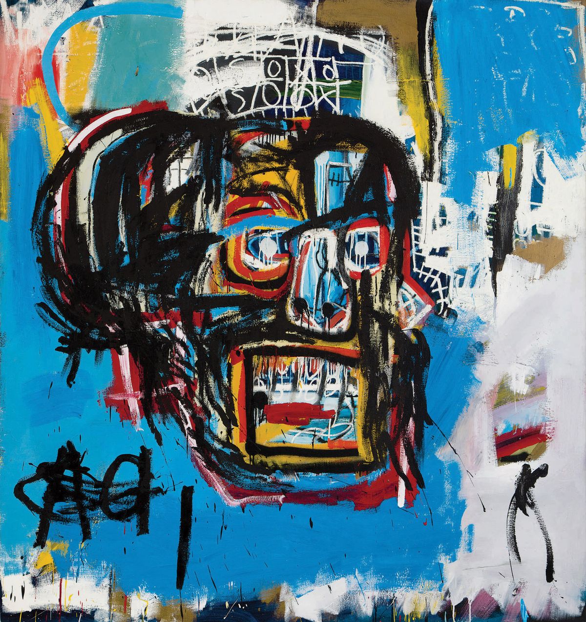 Jean-Michel Basquiat, Untitled (1982) 2017 The Estate of Jean-Michel Basquiat / ADAGP, Paris / ARS Courtesy Sotheby’s