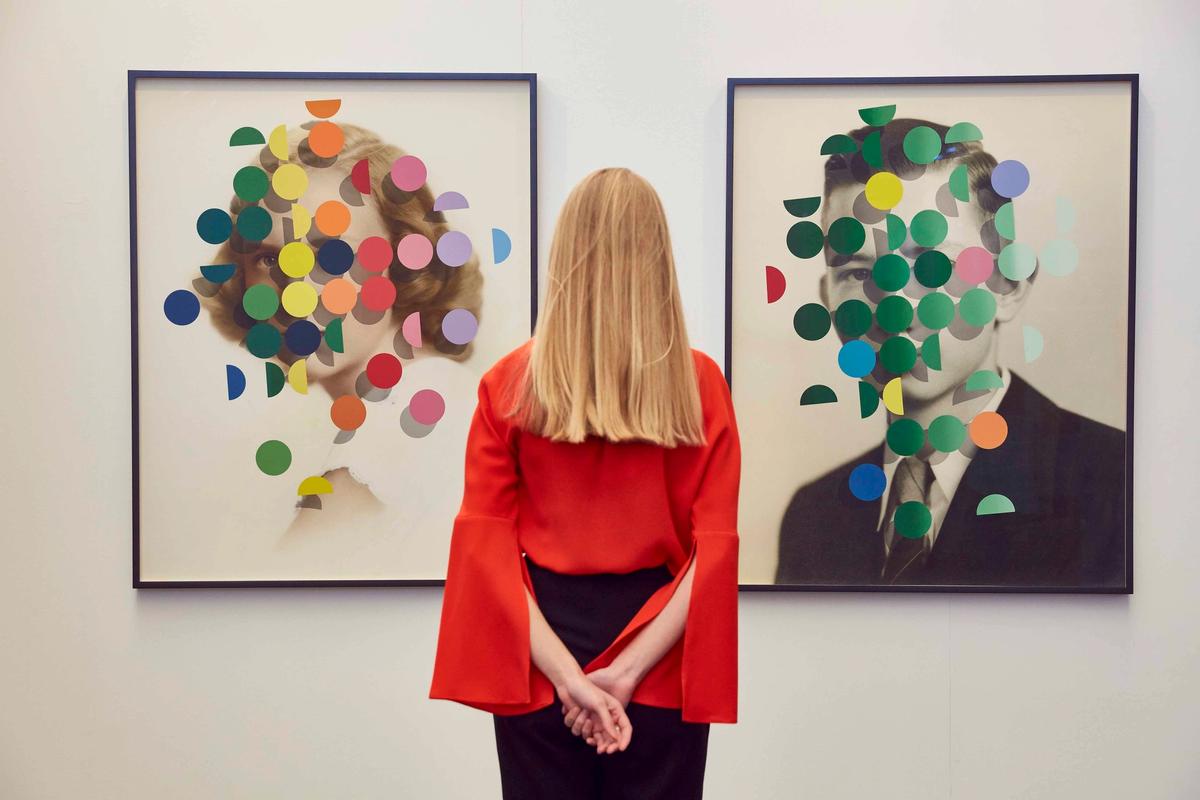The London Art Fair is one of the first UK fairs following the introduction of the new anti-money laundering regulations which require galleries to obtain more information on their client before making a sale © Mark Cocksedge
