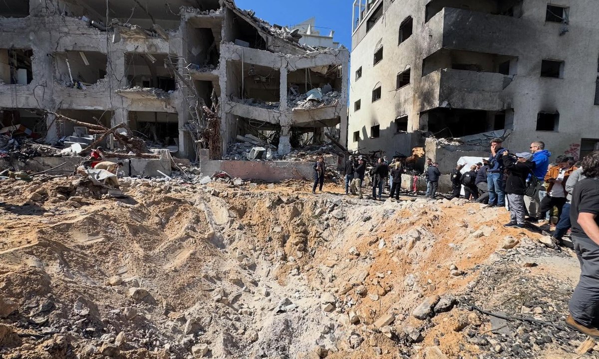 Unesco World Heritage buildings in Tel Aviv damaged by Iranian missile strike