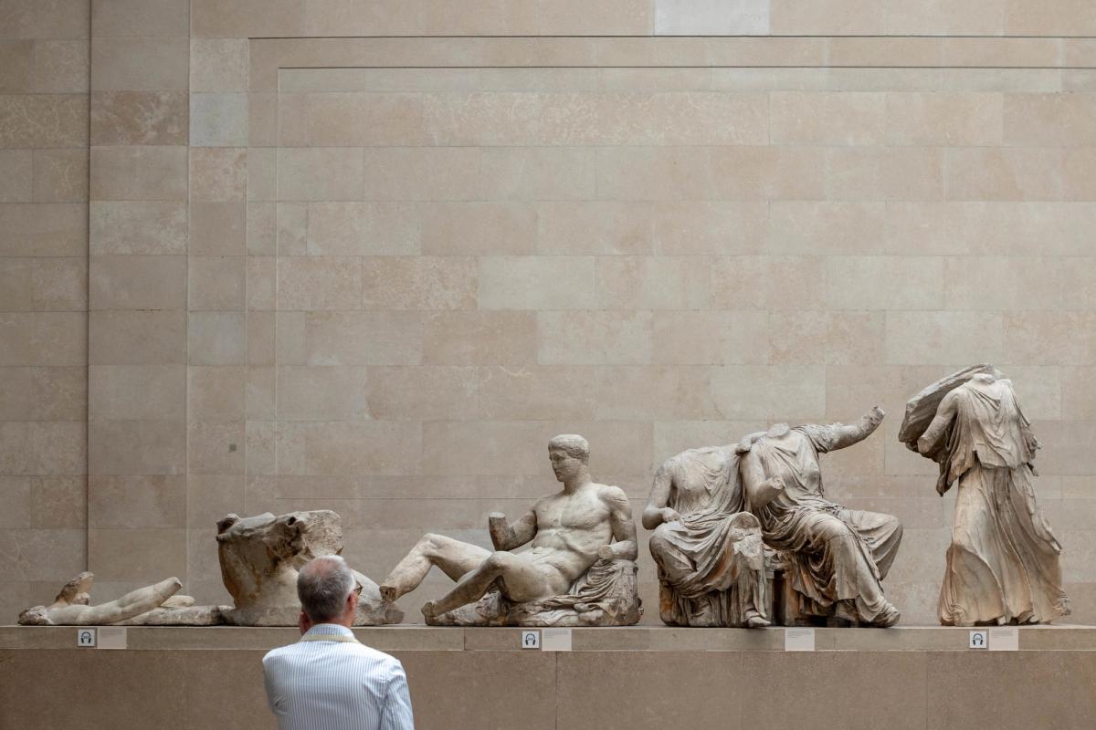 The Parthenon marbles at the British Museum. Photo: Brian Jeffery Beggerly