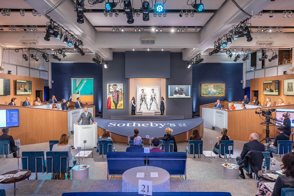 A sale of works from the collection of Mrs. John L. Marion at Sotheby’s Photo courtesy Sotheby’s