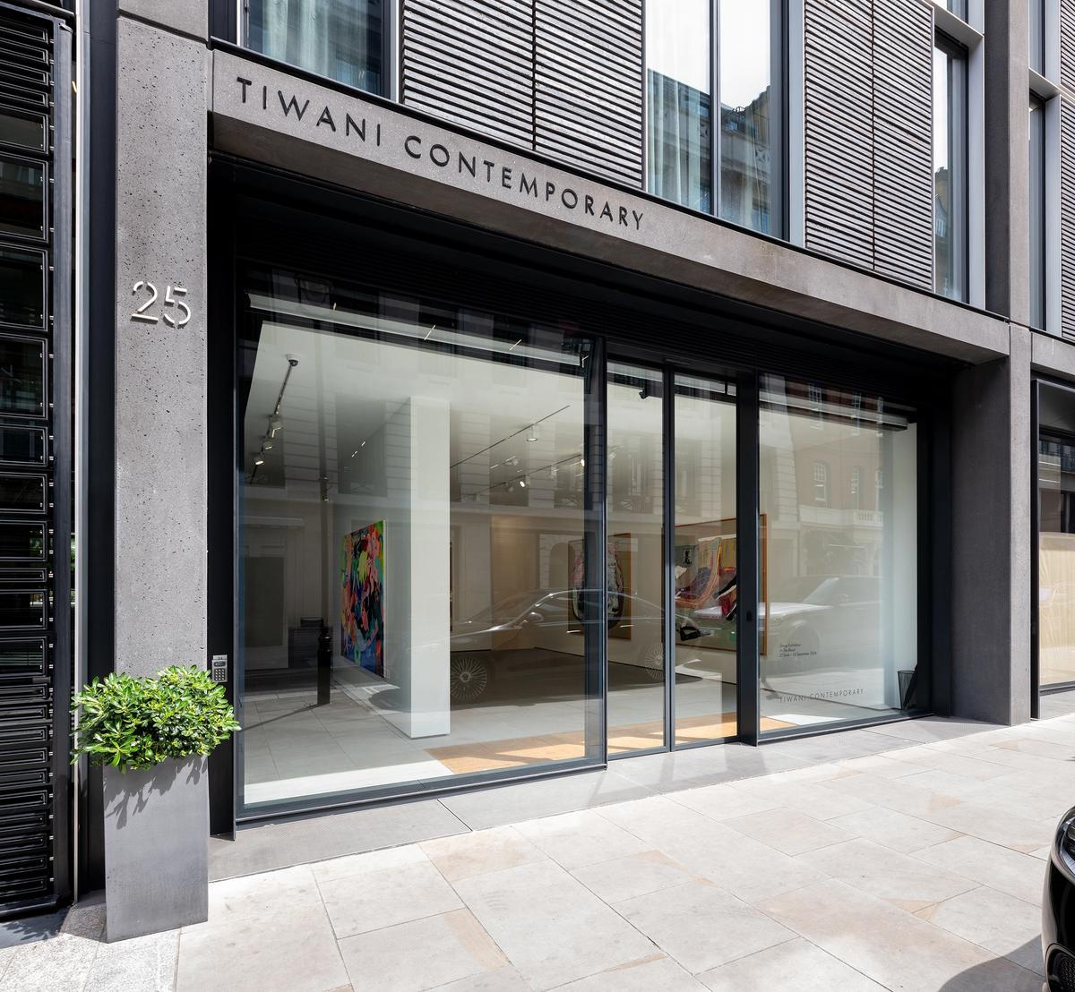 Tiwani Contemporary's London space on Cork Street
Courtesy of Tiwani Contemporary