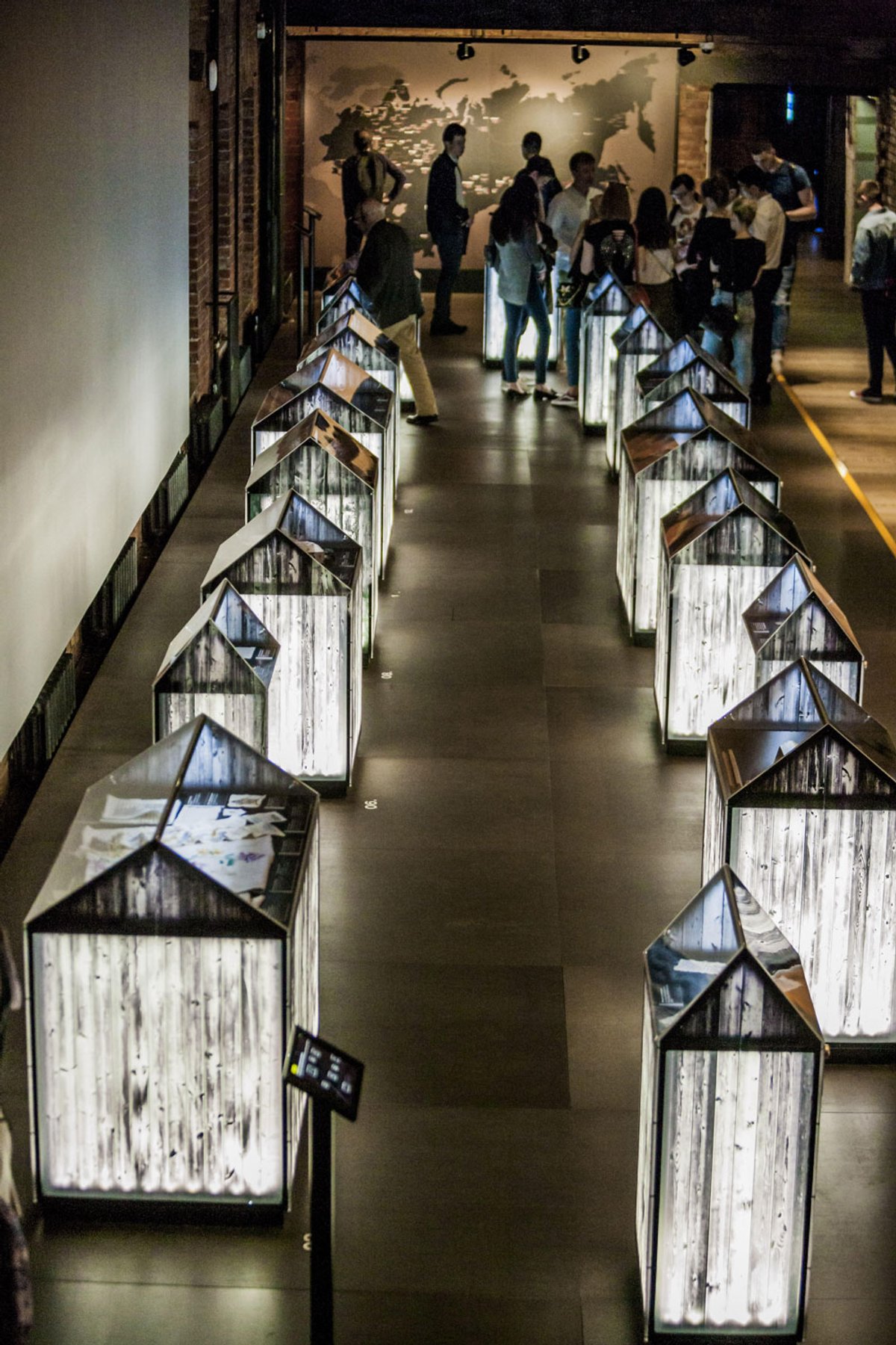 Visitors at the Gulag Museum in Moscow in 2018. The museum’s mission was to remember the victims of political repression; it was closed in November 2024
© ZUMA Press, Inc/Alamy Stock Photo
