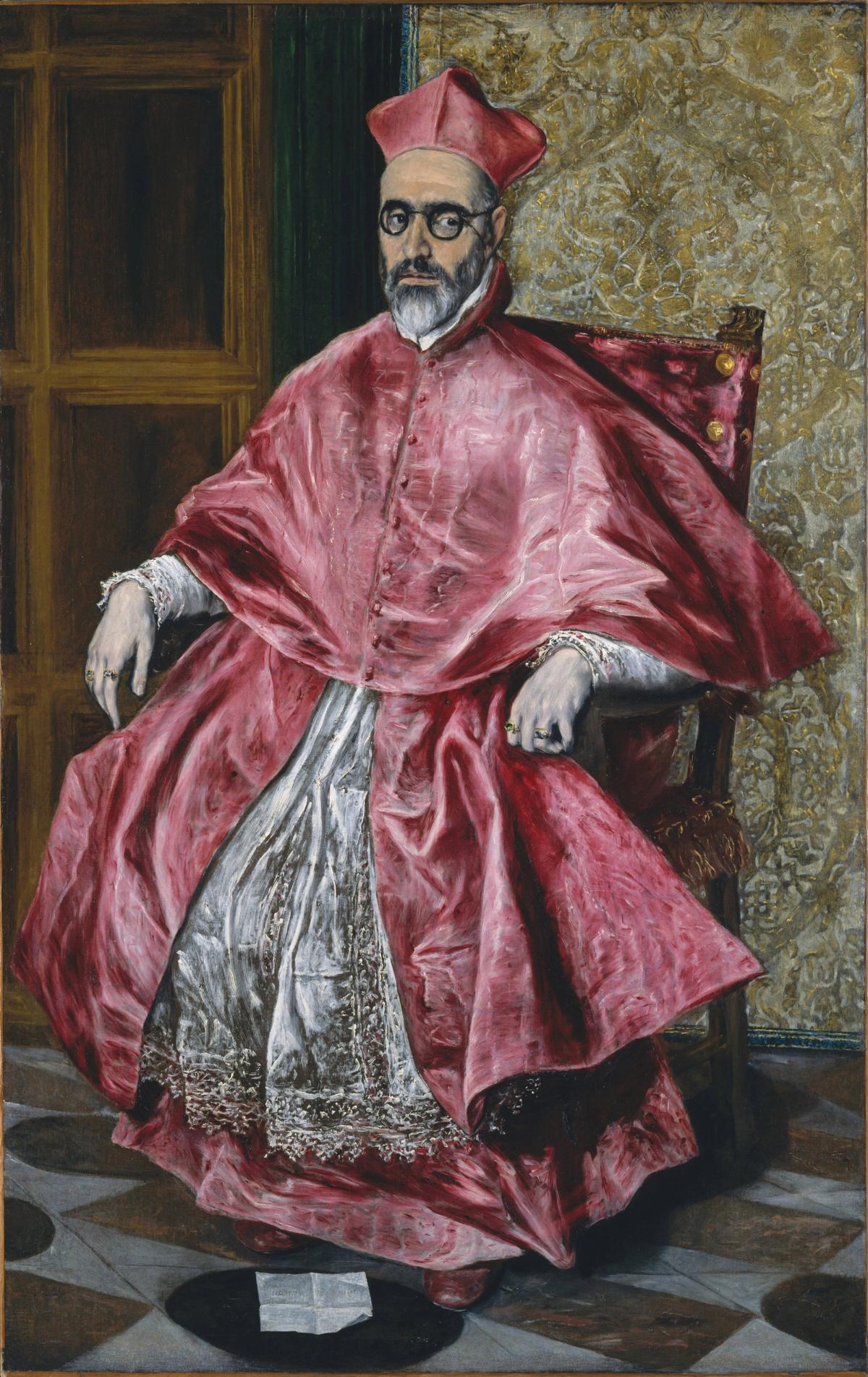 El Greco’s portrait of Cardinal Fernando Niño de Guevara (around 1600) Metropolitan Museum of Art