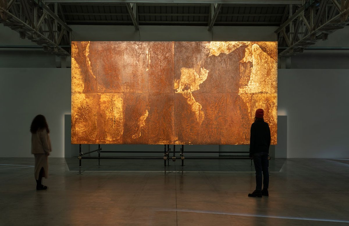Gian Maria Tosatti's Portrait #004 on show at the Pirelli HangarBicocca in Milan Courtesy the artist and Pirelli HangarBicocca; Photo: Ela Bialkowska, OKNOstudio