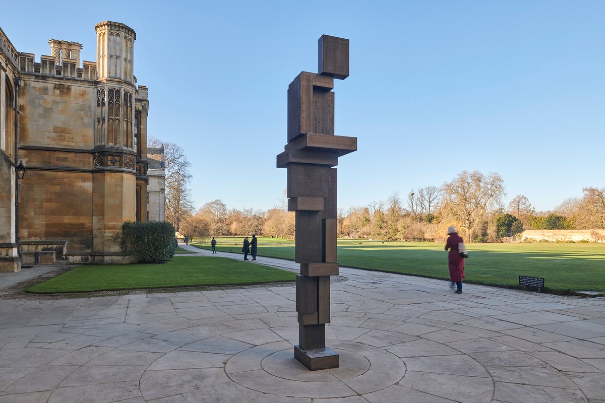 Antony Gormley's True, for Alan Turing (2024), King’s College Cambridge
Photograph by Jo Underhill © the artist