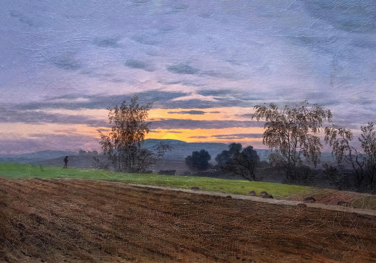 Ploughed Field (1830) by Caspar David Friedrich IanDagnall Computing / Alamy Stock Photo