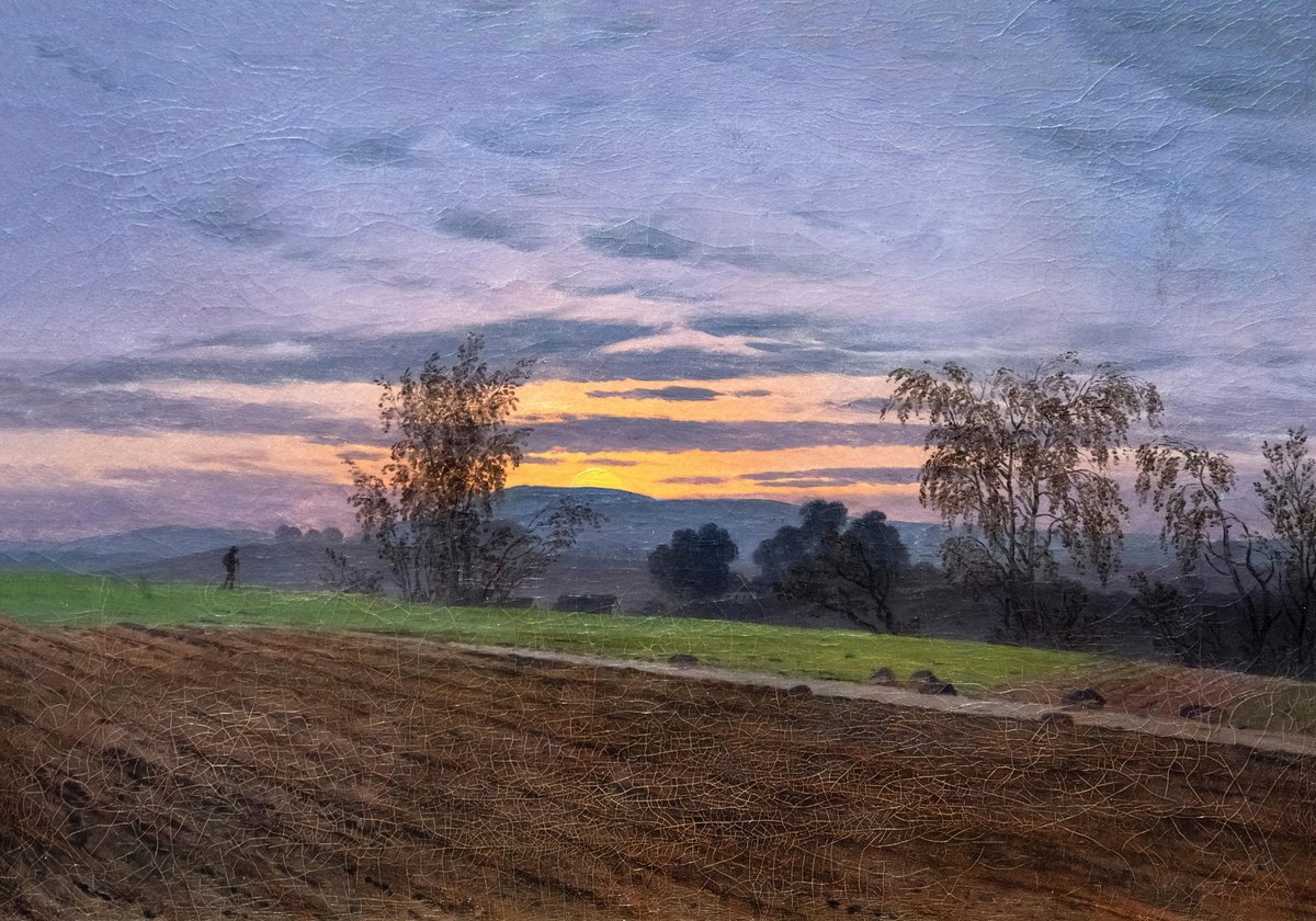 Ploughed Field (1830) by Caspar David Friedrich IanDagnall Computing / Alamy Stock Photo