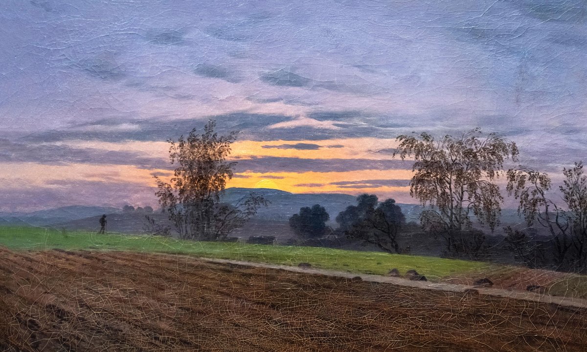 Two publications show how in Caspar David Friedrich’s world mankind is puny against nature’s power and glory