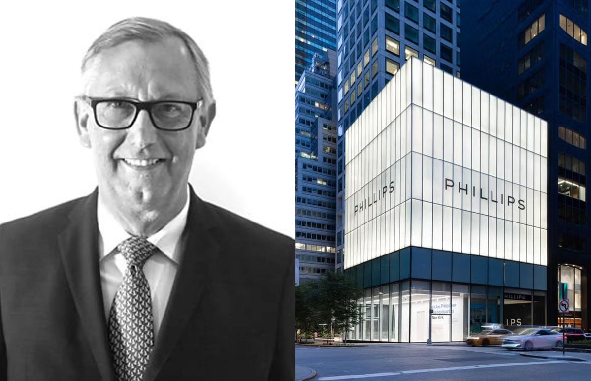 Stephen Brooks has stepped down as the chief executive of Phillips auction house Courtesy Phillips