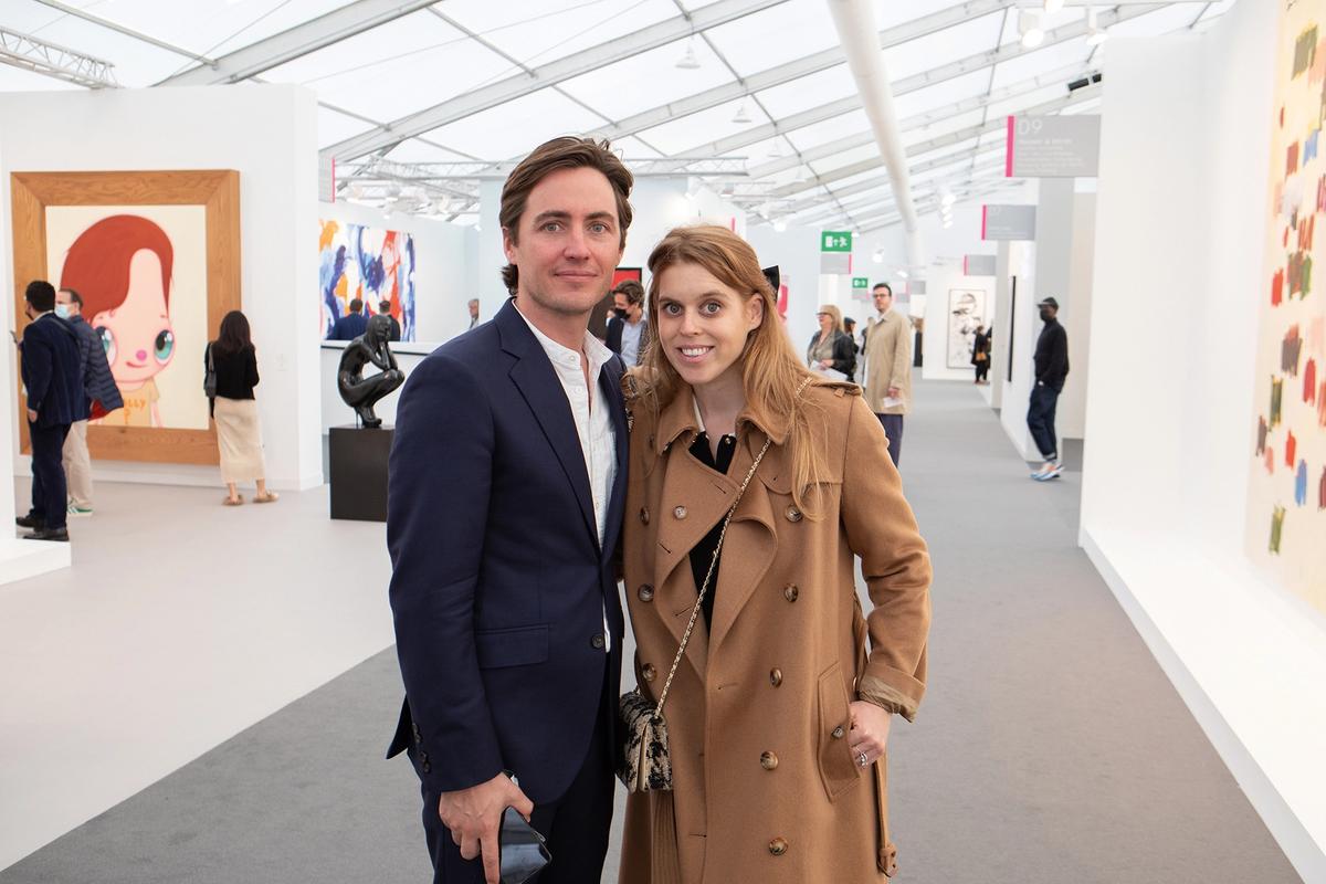 Princess Beatrice of York and her husband Edoardo Mapelli Mozzi Photo: David Owens