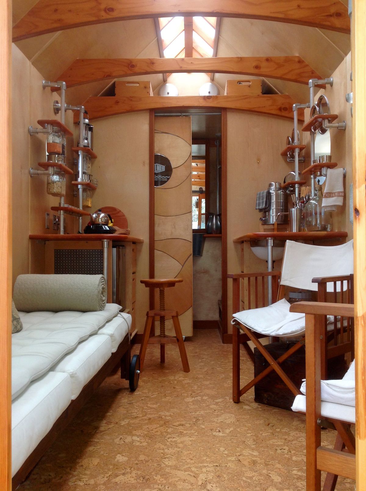 Interior view of Dominique Moody, N.O.M.A.D., 2015-23 Photo by Khari Scott, courtesy the artist