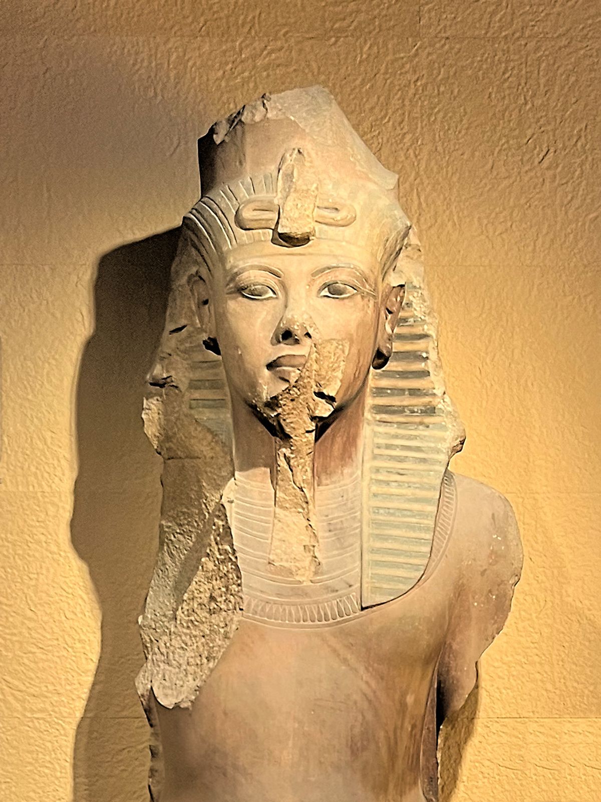 The show at the Hong Kong Palace Museum will include a quartzite statue dating from the 18th dynasty (1550–1295BC), on loan from the Egyptian Museum Egyptian Museum
