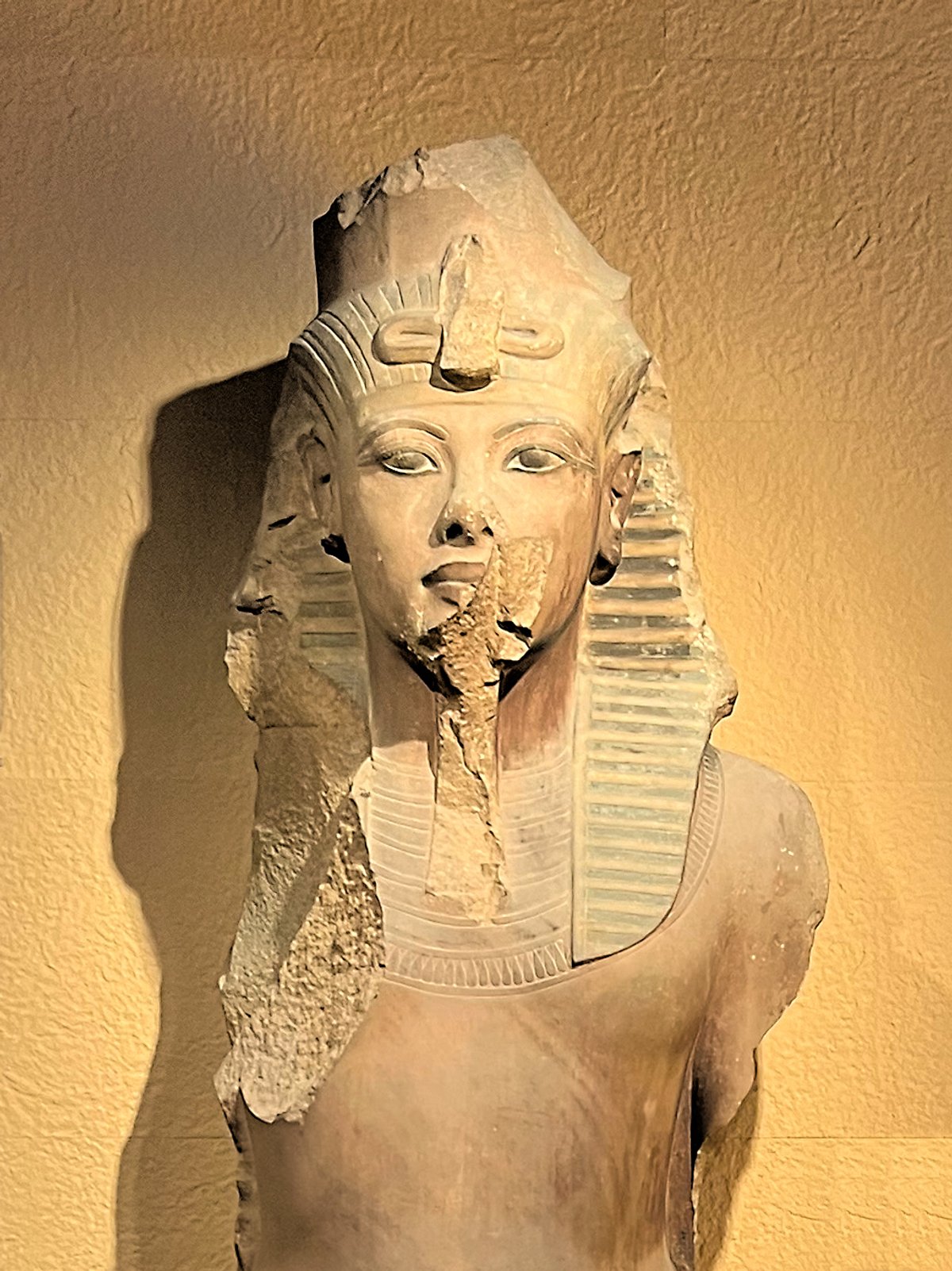 The show at the Hong Kong Palace Museum will include a quartzite statue dating from the 18th dynasty (1550–1295BC), on loan from the Egyptian Museum Egyptian Museum