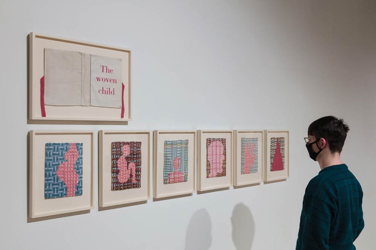 Tongue-tied: a work by Bourgeois in the Hayward Gallery show The Woven Child
© The Easton Foundation/DACS; Installation view of Louise Bourgeois: The Woven Child at Hayward Gallery; London and VAGA at Artists Rights Society (ARS); New York. Photo: Mark Blower/© The Hayward Gallery