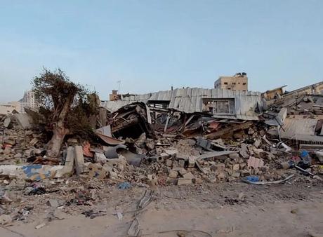  Gazan art centre destroyed during Israel's raid on Al-Shifa hospital 