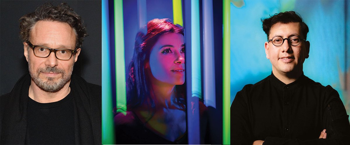 Digital artists who have worked with immersive institutions: Marco Brambilla (left), Es Devlin and Refik Anadol