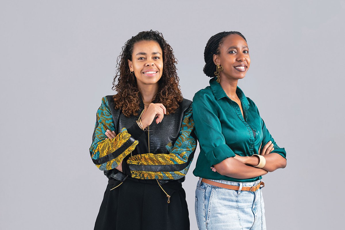 Molemo Moiloa (left) and Chao Tayiana Maina, the founders of Open Restitution Africa
Photo: Mekbib Tadesse