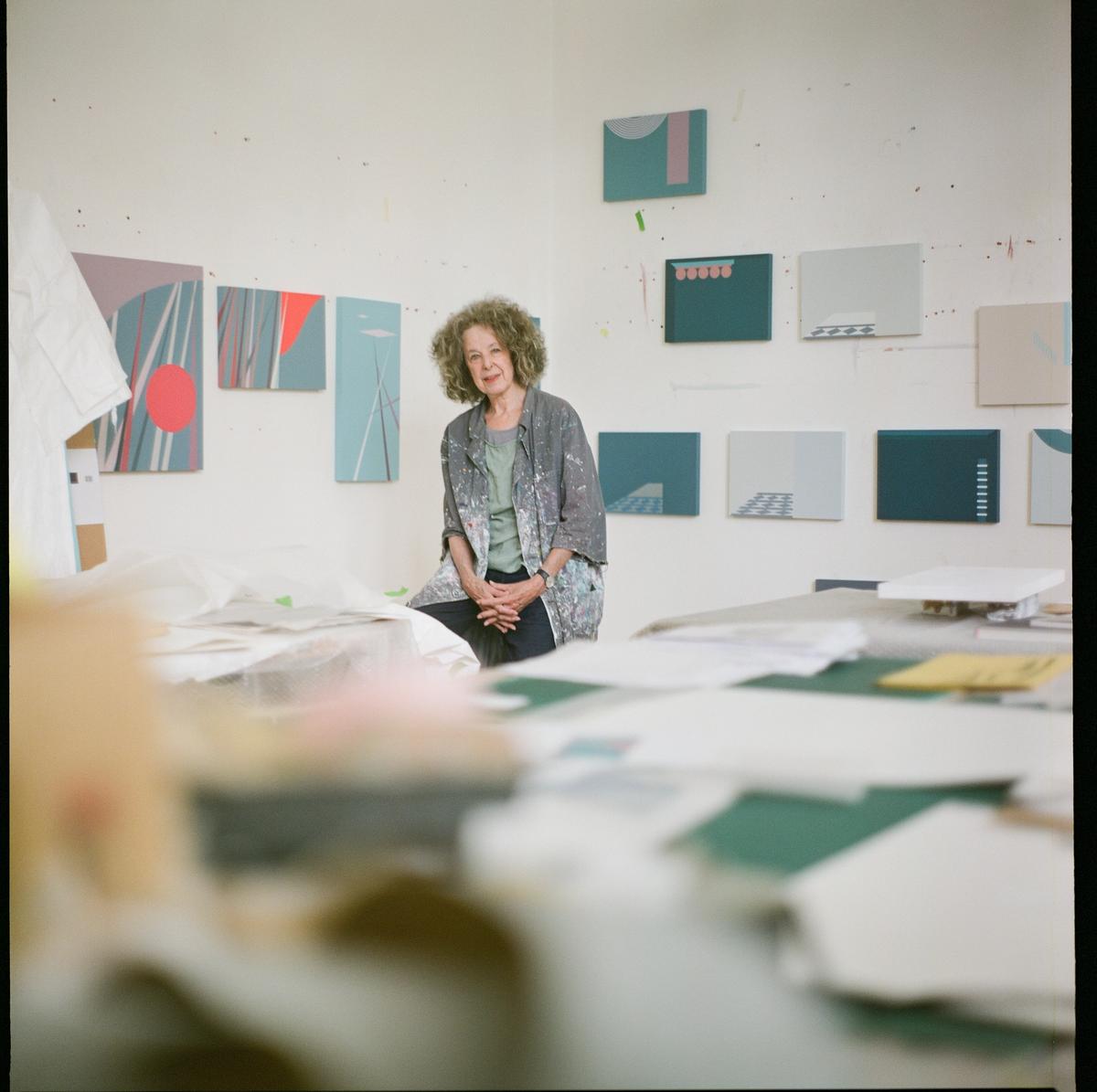 Artist Tess Jaray
Photo: Turkina Faso