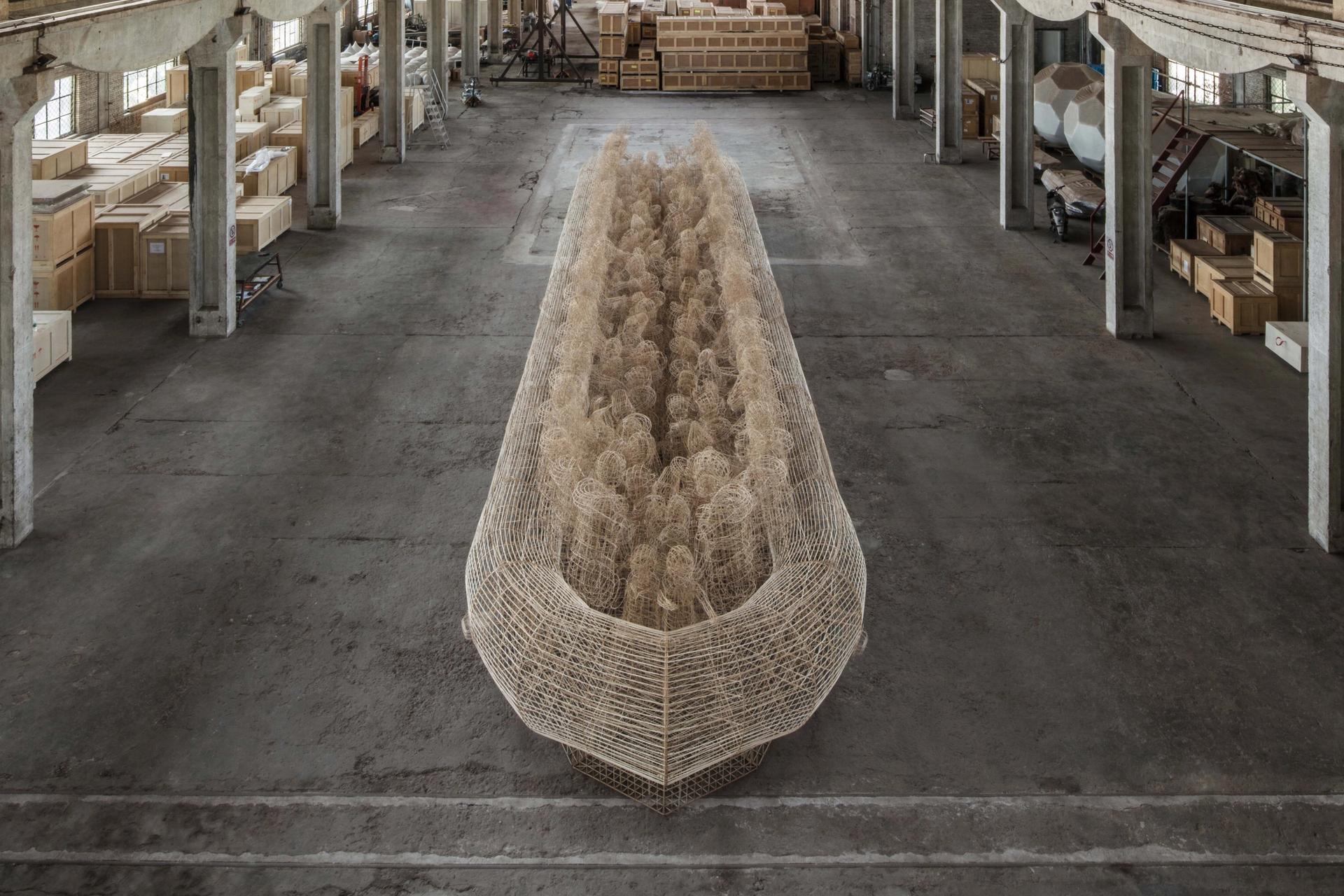 Ai Weiwei's Life Cycle (2018) is on show at the non-profit Marciano Art Foundation in LA Image courtesy Ai Weiwei Studio
